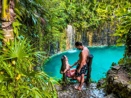 ATIK TULUM PARK: Cenote, Water Pyramid, Skulls Art & Jungle